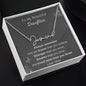 Signature Name Necklace for Daughter from Mom, Custom name necklace - I Love Heartstrings