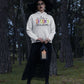 Spooky Season Halloween Men Women Unisex Fleece Pullover Hoodie Matching sweatshirts white or gray - I Love Heartstrings