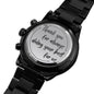 Thank you Men's Chronograph Watch - I Love Heartstrings