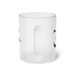 There's Snow Place Like Home Snowman Frosted Glass Mug - I Love Heartstrings