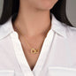To My Daughter Heart Necklace with Personalized Message Card - I Love Heartstrings