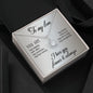 To my soulmate CZ necklace Jewelry for wife Anniversary gift - I Love Heartstrings