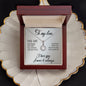 To my soulmate CZ necklace Jewelry for wife Anniversary gift - I Love Heartstrings