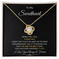 To My Sweetheart I Love You Love Knot Necklace - I Love Heartstrings