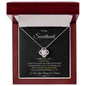 To My Sweetheart I Love You Love Knot Necklace - I Love Heartstrings