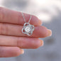To My Sweetheart I Love You Love Knot Necklace - I Love Heartstrings