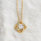 To My Sweetheart I Love You Love Knot Necklace - I Love Heartstrings