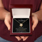 To My Sweetheart I Love You Love Knot Necklace - I Love Heartstrings