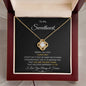 To My Sweetheart I Love You Love Knot Necklace - I Love Heartstrings