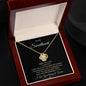 To My Sweetheart I Love You Love Knot Necklace - I Love Heartstrings