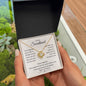 To My Sweetheart Necklace from Husband with Message card - I Love Heartstrings