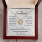 To My Sweetheart Necklace from Husband with Message card - I Love Heartstrings