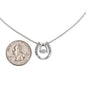 To My Wonderful Soulmate Lucky in Love Necklace with Personalized Message Card - I Love Heartstrings
