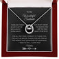 To My Wonderful Soulmate Lucky in Love Necklace with Personalized Message Card - I Love Heartstrings
