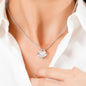 To My Wonderful Wife Love Knot necklace for your spouse - I Love Heartstrings
