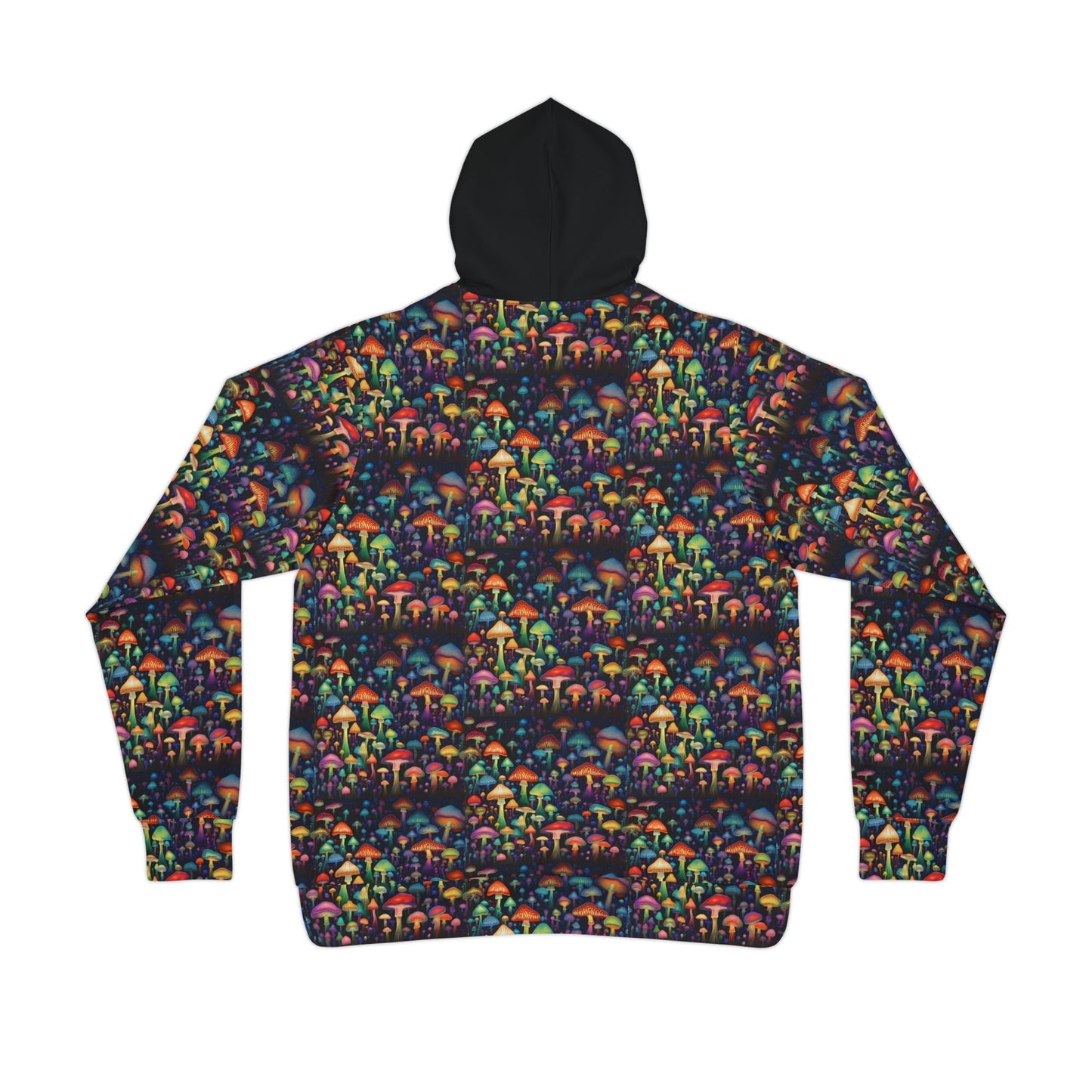 Unisex Mushroom Athletic Hoodie (AOP) - I Love Heartstrings