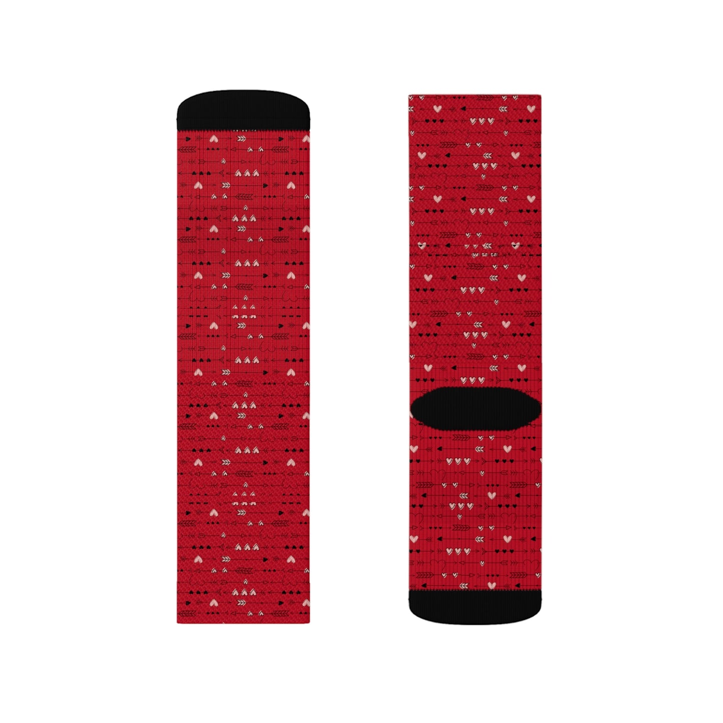 Valentine Heart strings Socks - I Love Heartstrings