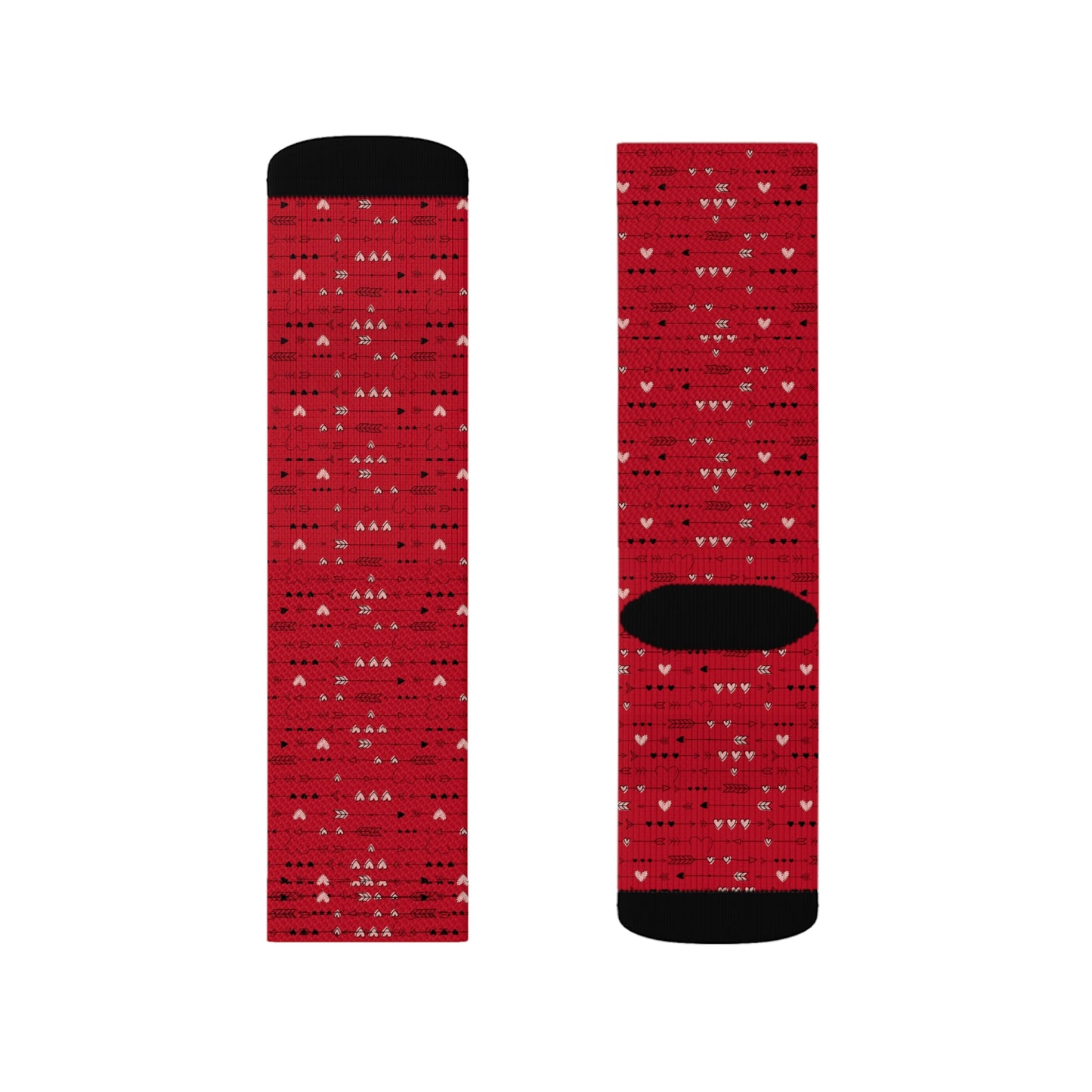 Valentine Heart strings Socks - I Love Heartstrings