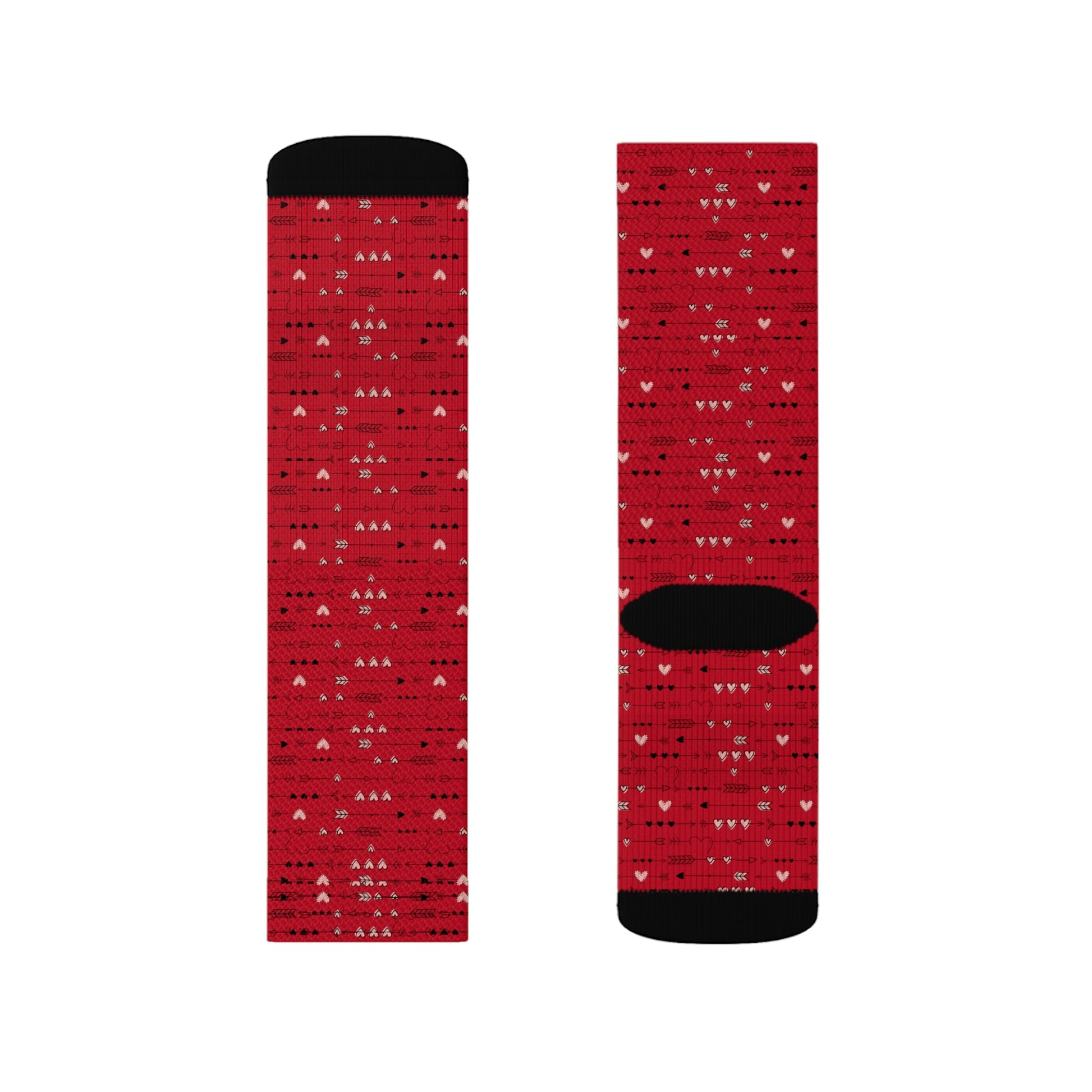 Valentine Heart strings Socks - I Love Heartstrings