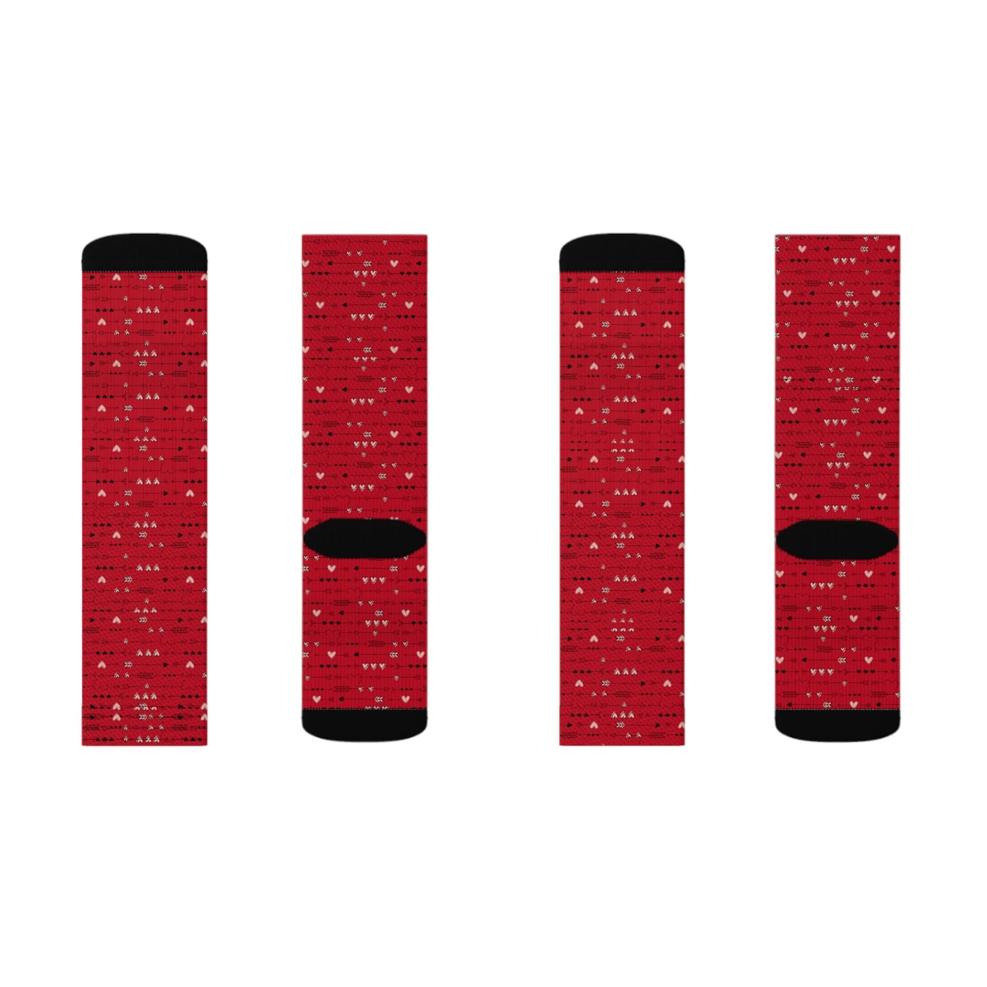 Valentine Heart strings Socks - I Love Heartstrings