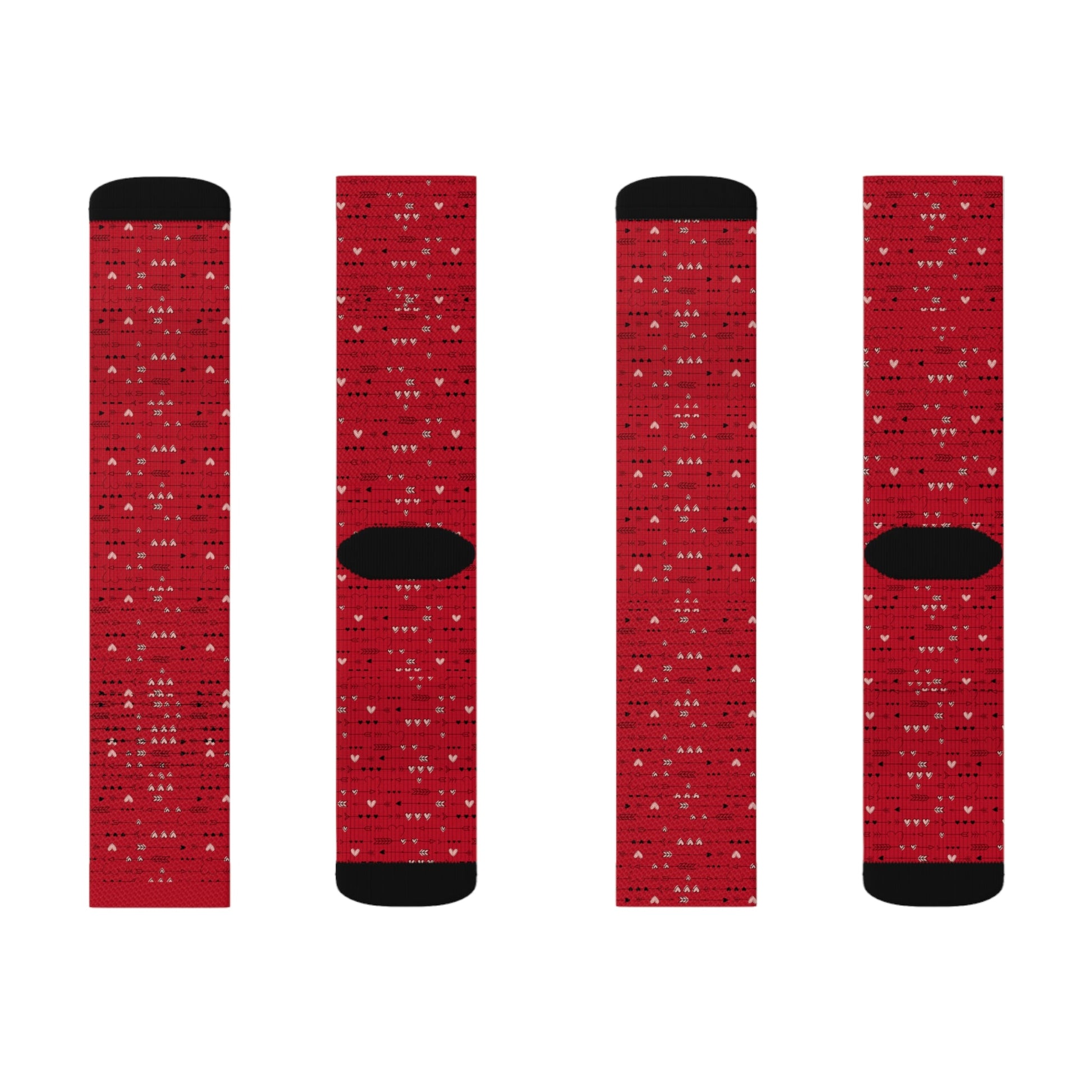 Valentine Heart strings Socks - I Love Heartstrings