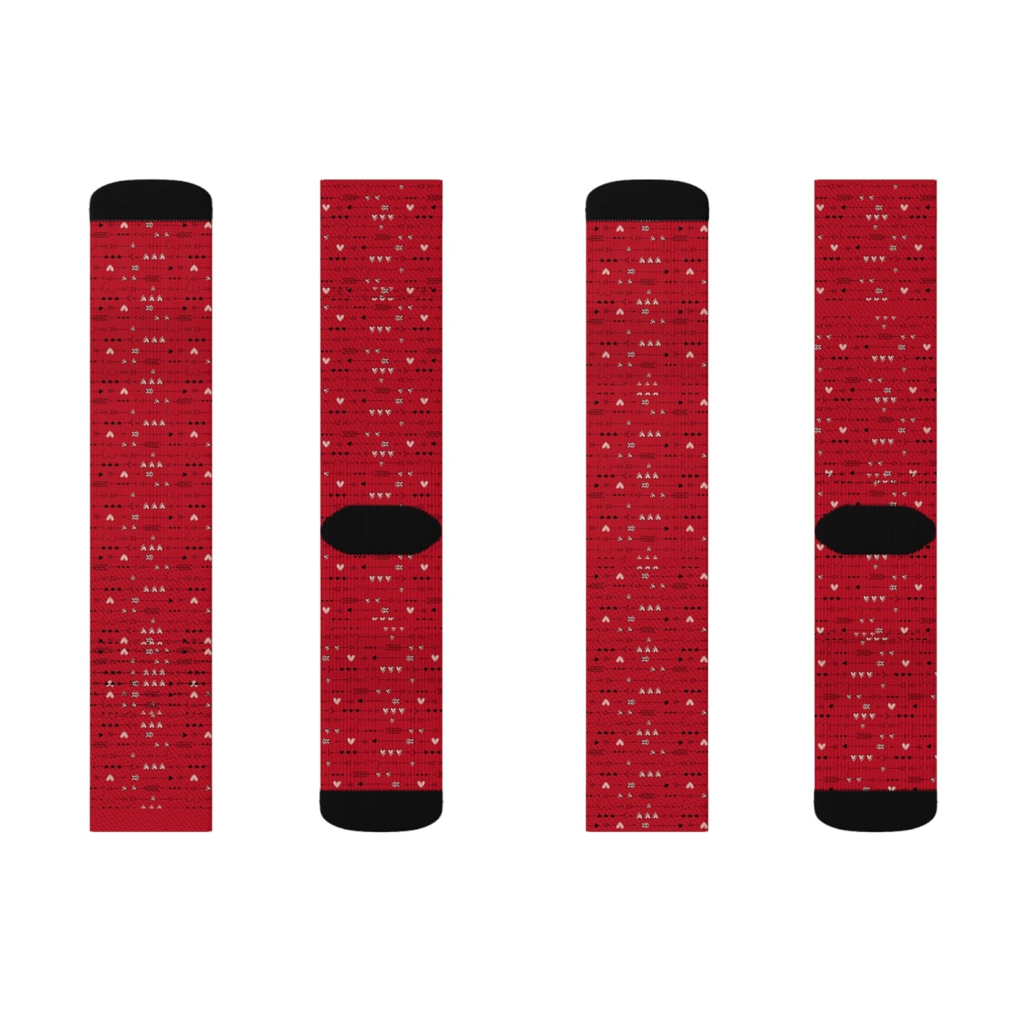Valentine Heart strings Socks - I Love Heartstrings