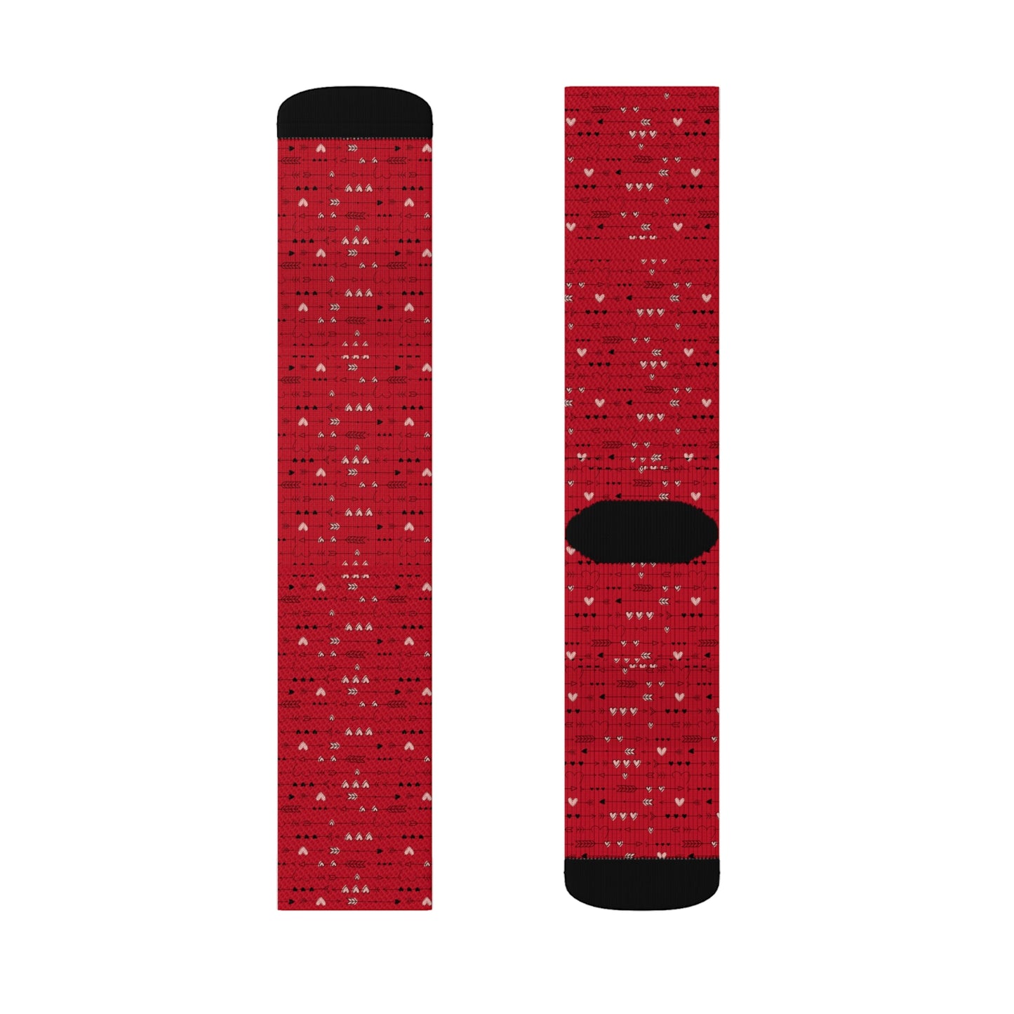 Valentine Heart strings Socks - I Love Heartstrings
