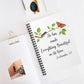 White Ecclesiastes 3:11 Butterfly Spiral Bible Notebook Journal Ruled Line paper Christian journal for women keeping the faith gift for new believers - I Love Heartstrings