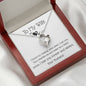 Wife Forever Love Heart Necklace - I Love Heartstrings