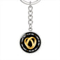 Wife I Love You Circle Keychain Keepsake Birthday gift Anniversary gift Love Always from Husband - I Love Heartstrings