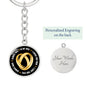 Wife I Love You Circle Keychain Keepsake Birthday gift Anniversary gift Love Always from Husband - I Love Heartstrings