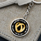 Wife I Love You Circle Keychain Keepsake Birthday gift Anniversary gift Love Always from Husband - I Love Heartstrings