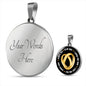 Wife I Love You Circle Necklace - I Love Heartstrings