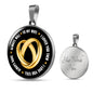 Wife I Love You Circle Necklace - I Love Heartstrings