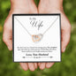 Wife- You Complete Me -Interlocking Hearts Necklace - I Love Heartstrings