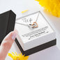 Wife- You Complete Me -Interlocking Hearts Necklace - I Love Heartstrings