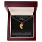 World's Greatest Mom Baby foot Necklace with birthstone and Message card - I Love Heartstrings